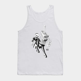 NieR:Automata 2B Tank Top